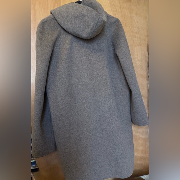 Vince Tan Wool Coat - Picture 3 of 4